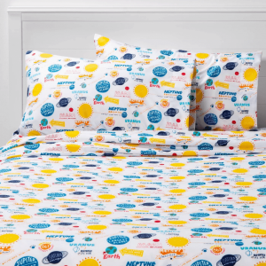 Planetary playtime Twin sheets